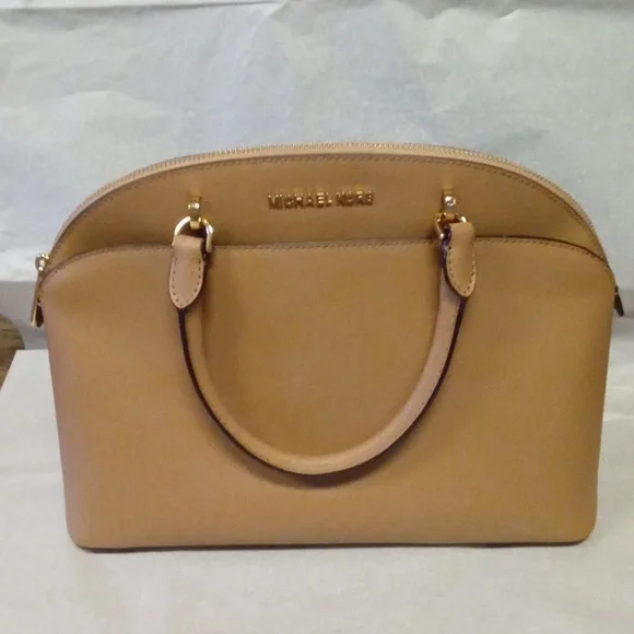 Michael Kors Dome Satchel w Handles and Crossbody Strap - Picture 1 of 8